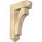 Ekena Millwork Westlake Arts and Crafts Rough Sawn Bracket w/ Offset Brace, Douglas Fir, 8"W x 24"D x 36"H BKT0806X24X36WTL03RDF - alternate 1